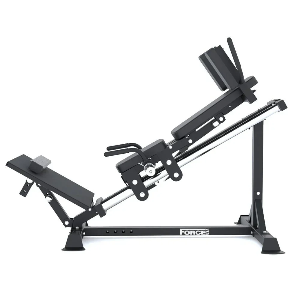 Force USA Compact Hack Squat & Standing Leg Press / Calf Raise Combination - Image 3