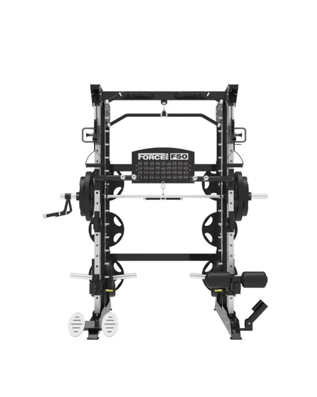 Force USA F50 Plate Loaded Multi Functional Trainer (Includes 15kg Olympic Barbell) - Image 5