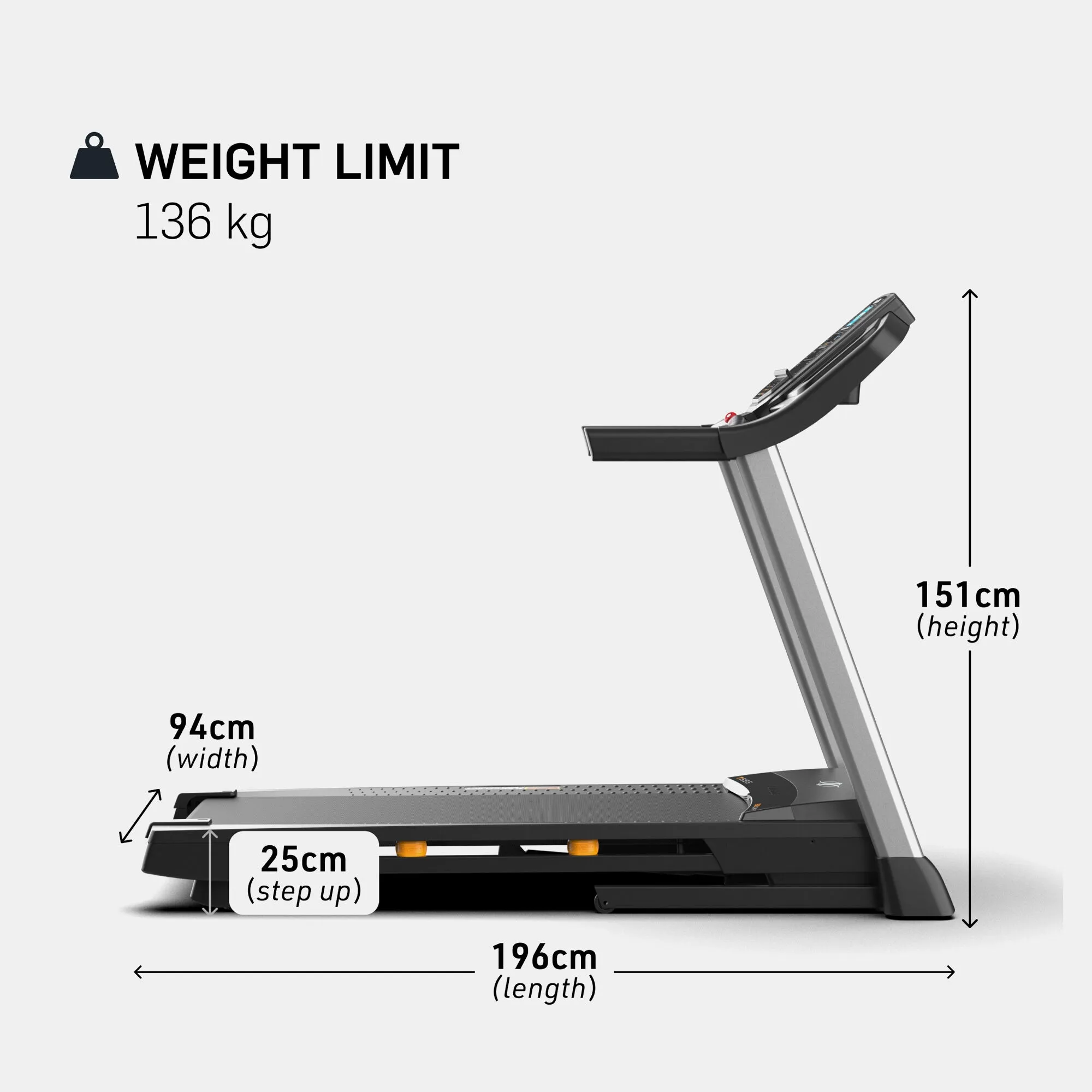 NordicTrack T Series 6.5S Folding Treadmill - Image 4