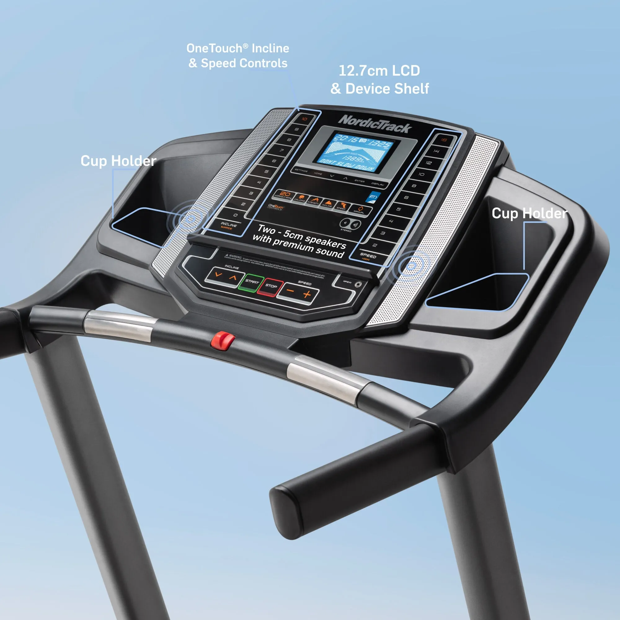 NordicTrack T Series 6.5S Folding Treadmill - Image 6