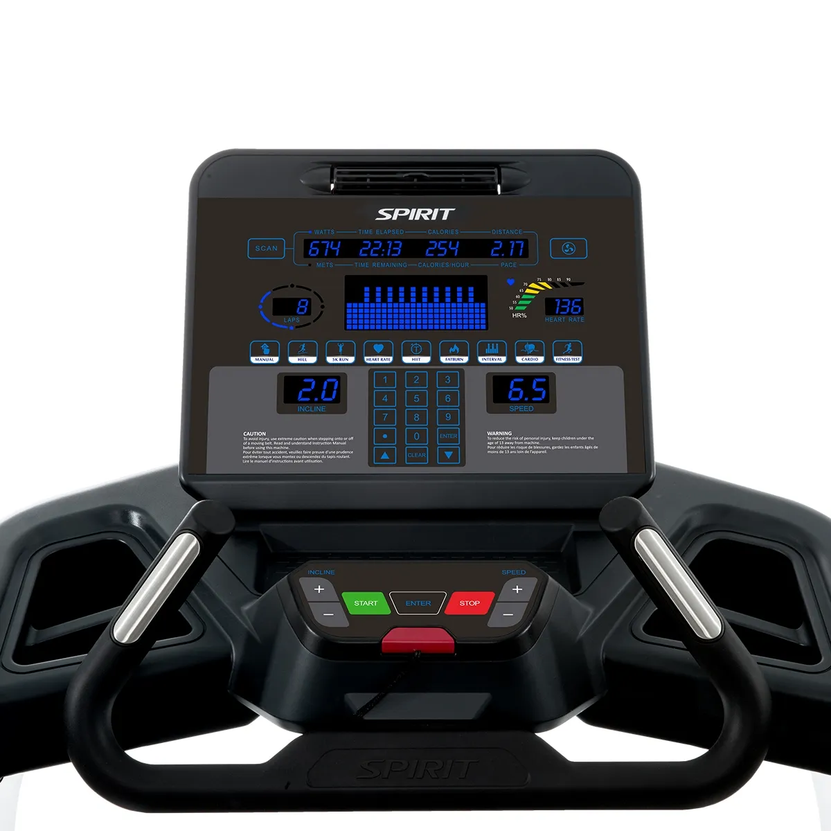 Spirit Fitness Commercial Treadmill CT900 - Image 3