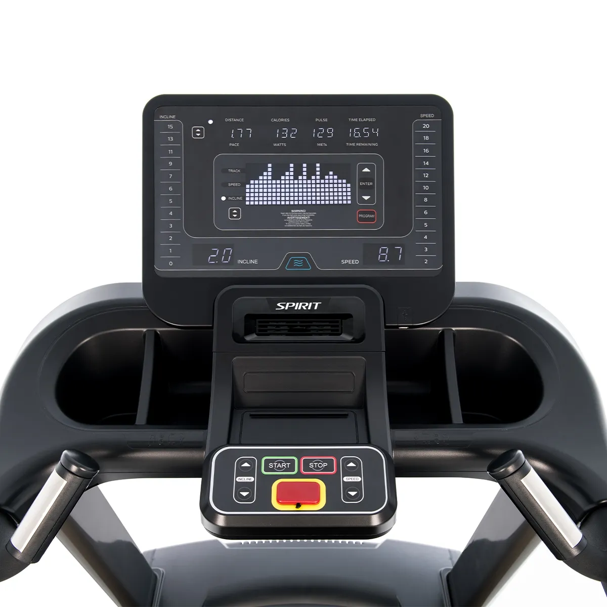 Spirit Fitness CT850+ Treadmill | Black - Image 4