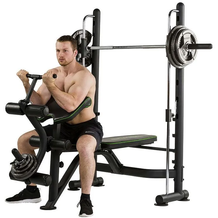 Tunturi Half Smith Machine SM60 with Weight Bench - Image 3